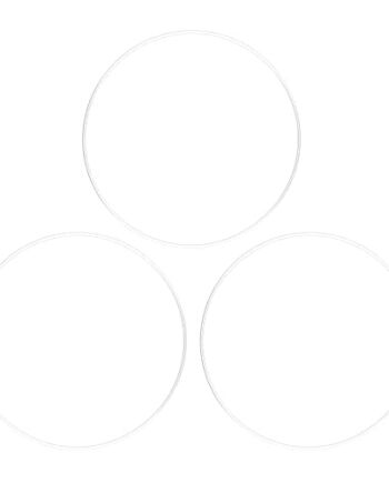 Ideen mit Herz Metalowe pierścienie do majsterkowania | 3 sztuki | gru