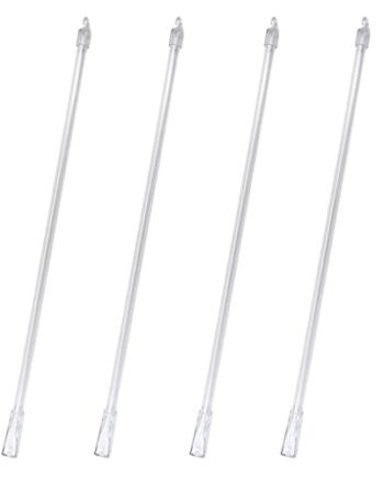 30 cm 4 sztuki różdżki do żaluzji, części zamienne do żaluzji pionowyc