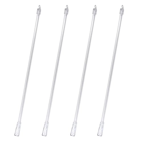 30 cm 4 sztuki różdżki do żaluzji, części zamienne do żaluzji pionowyc