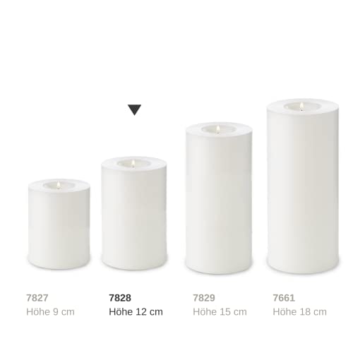 EDZARD Świecznik Cornelius, wysokość 12 cm, Ø 8 cm, świeca permanentna - obrazek 9