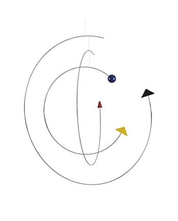 Flensted Mobiles So Close Mobile, stal, wielokolorowa, 59 x 57 cm