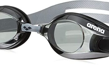 Arena Mężczyźni Zoom X-Fit 92404 Okulary do Pływania, Czarny/Szary, M