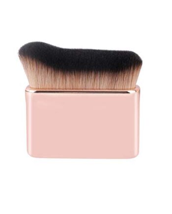 Pędzel do podkładu, profesjonalny pędzel do makijażu, Kabuki, pędzel do twarzy, falisty kształt, szczotka do ciała, do mieszania płynnego balsamu, pudru, kremu, korektora