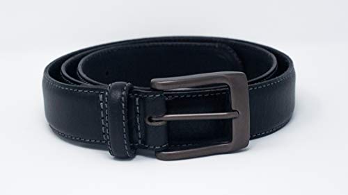 Ashford Ridge Męski 32 mm pełny skórzany pasek do spodni - obrazek 3