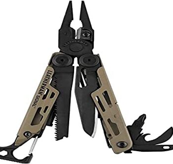 Leatherman Signal Multi-Tool 19 narzędzi na kemping i survival, brązow