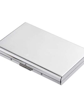 BONSYL ® Wysokiej Jakości Metalowy Portfel Etui na Karty Kredytowe dla Kobiety i Mężczyźni, z Ochroną RFID Przed Kradzieżą Danych, z Miejscem na 6 Kart, Szczupły Portfel, mini Portfela.