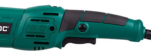 VONROC Dual Action mimośrodowa maszyna polerska / zestaw do polerowania – elektronika stała – funkcja Soft Start – 150 mm – 1050 W – łącznie z tarczą podporową, podkładką i torbą - obrazek 7