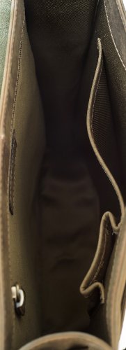 LEABAGS London skórzana torba na ramię I torba na laptopa do 13 cali I - obrazek 3