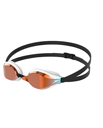 Speedo Okulary do pływania Speedsocket 2, okulary do pływania dla mężczyzn i kobiet, rozmiar uniwersalny