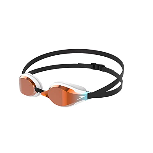 Speedo Okulary do pływania Speedsocket 2, okulary do pływania dla mężczyzn i kobiet, rozmiar uniwersalny