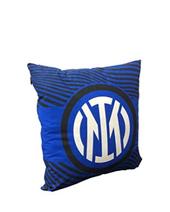 F.C. Inter | Poduszka Meble | Bawełna | Wyjmowana | Made In Italy | 40x40 | Oficjalny produkt