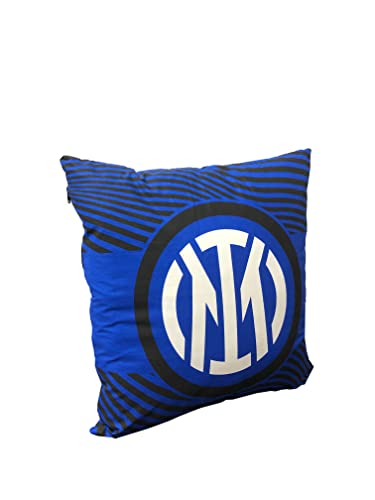 F.C. Inter | Poduszka Meble | Bawełna | Wyjmowana | Made In Italy | 40x40 | Oficjalny produkt