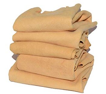 CarMax Essentials - naturalna skóra zamszowa premium, pięciopak fanaty