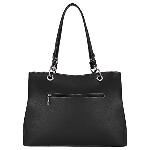 David Jones - Damska Torba na Ramię - Torebka z Uchwytem Skórzana PU - - obrazek 5