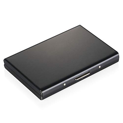 Vicloon Metalowy portfel na karty,ultra cienkie, aluminiowe, metalowe