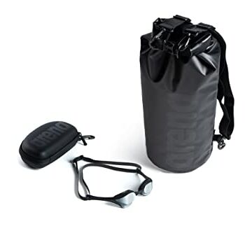 ARENA Unisex Adult Cobra Ultra Swipe MR Bundle zestaw wyposażenia, czarny, czarny