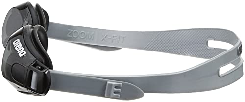 Arena Mężczyźni Zoom X-Fit 92404 Okulary do Pływania, Czarny/Szary, M - obrazek 3