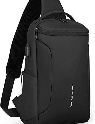 Muzee Torba na ramię, wodoodporny plecak typu crossbody, plecak z zabe