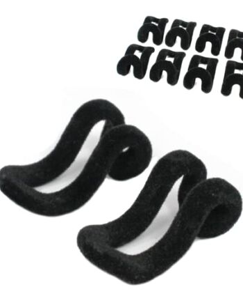 Smart-Planet zestaw 50 wysokiej jakości wieszaków na ubrania/wieszak na ubrania, organizer, kolor czarny, do garderoby, wieszaków na ubrania, wieszaków na ubrania, nie zajmuje dużo miejsca