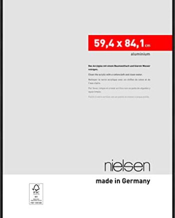 Nielsen aluminium ramka na zdjęcia Atlanta, 59,4x84,1 cm, Czarny matowy