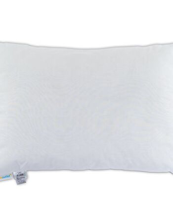 Kissenoutlet24 poduszka premium, 40 x 80 cm, Made in Germany, bawełna, biała, 40 x 80 cm