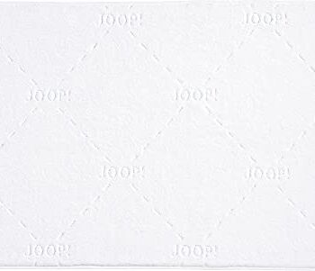 Joop! Dywanik łazienkowy Dash 45 x 65 cm kolor biały 100% bawełna wysokość runa 4 mm kształt prostokątny elegancki wygląd miękki wytrzymały