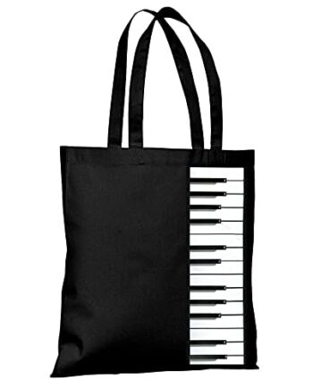GOOGIT Torba muzyczna Pianino 100% płótno bawełniane Szkoła Lekcje muz