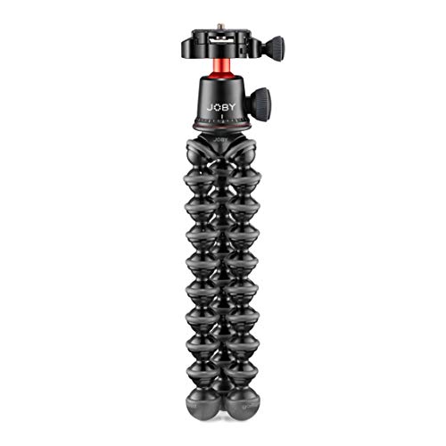Joby GorillaPod 3K PRO Kit, Leichtes, Flexibles Stativ für Foto, Videoaufnahmen, Spiegellose Systemkameras mit Kugelkopf für Vlogging, Content Creation, für Canon, Nikon, Sony, Aluminium - obrazek 3