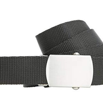 shenky1 Pasek materiałowy czarny 140 cm z paskiem płóciennym o szerokości 3 cm