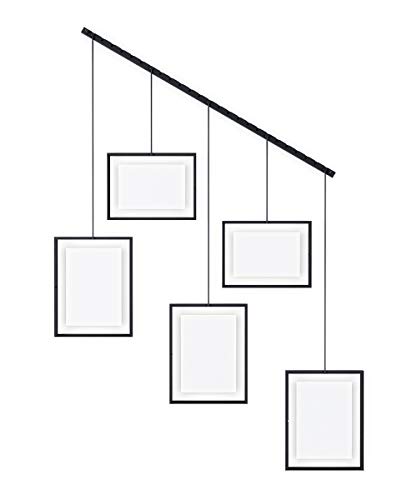 Umbra Exhibit Zestaw Ramek, Tworzywo, Czarny, 68 x 71 x 7,5 cm - obrazek 3