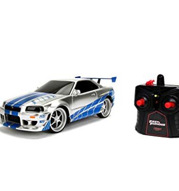 Jada Toys Fast & Furious RC samochód wyścigowy, Nissan Skyline GT-R, R