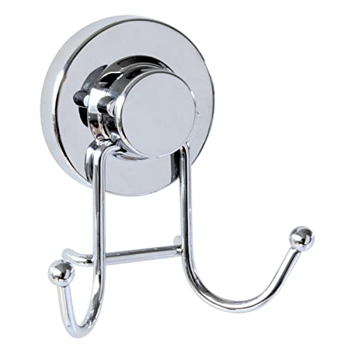 Gelco 707487 garderoba z 2 głowicami tnącymi, przyssawka metal chromowany/ABS chrom 7 x 11 x 15,5 cm