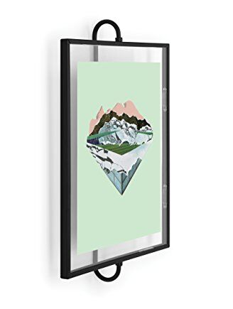 Umbra Phantom ramka na zdjęcia, 20 x 25 cm, pływająca rama, czarna