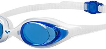 Arena Spider Okulary do Nurkowania, Niebieski/Przezroczysty, Uniwersal