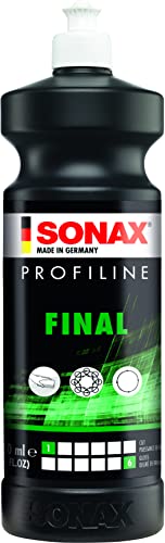 SONAX PROFILINE Final (1 litr) łagodna politura na wysoki połysk z szybkim uszczelnieniem do zastosowania ręcznego i maszynowego | nr art. 02783000