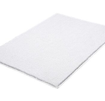 Kleine Wolke Kansas dywanik łazienkowy, bawełna, biały, 1 cm