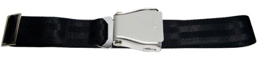 Skybelt Pas samolotowy XXL srebrny/czarny Airline Seatbelt Flying pas - obrazek 2