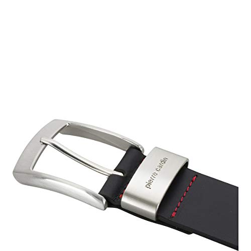 Pierre Cardin Pasek skórzany męski 40 mm szerokości, pasek męski pasek - obrazek 3