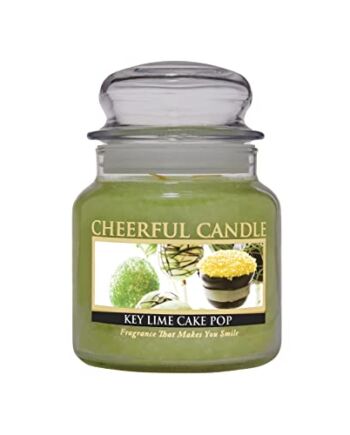 A Cheerful Giver - Key Lime Cake Pop - 473 ml świeczka zapachowa - wesoła świeca, 135 godzin czasu palenia, prezenty dla kobiet