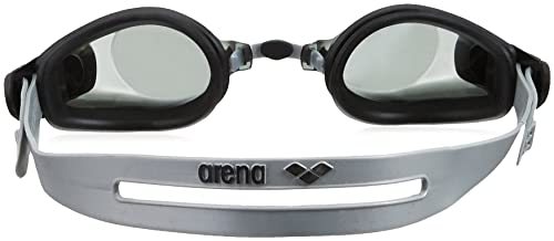 Arena Mężczyźni Zoom X-Fit 92404 Okulary do Pływania, Czarny/Szary, M - obrazek 4