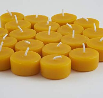 Świeczki pszczelarskie Freese ze 100% wosku pszczelego od pszczeli - 20 sztuk