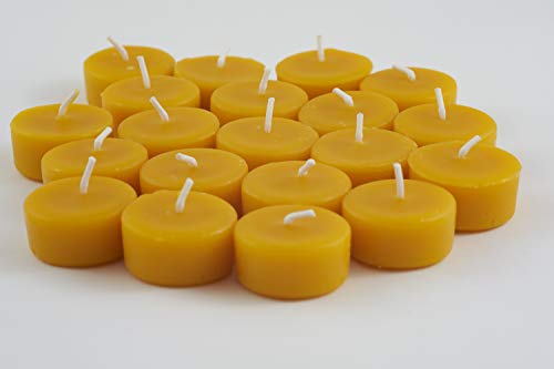 Świeczki pszczelarskie Freese ze 100% wosku pszczelego od pszczeli - 20 sztuk