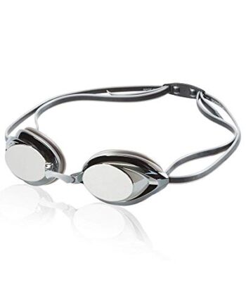 Speedo Vanquisher 2.0 okulary do pływania z lustrem, panoramiczne, nieoślepiające, z ochroną UV