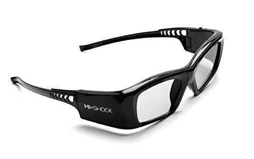 2 x Hi-Shock RF Pro Black Diamond, okulary 3D do projektorów Sony, JVC - obrazek 8