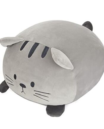 Balvi Poduszka Kitty w kolorze szarym bardzo miękka i miękka poliestro