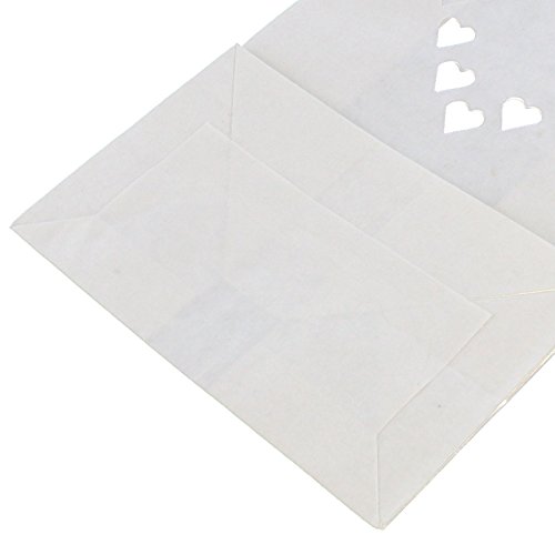 OTOTEC 20 x papierowa świeca świecąca świeczka świeczka świeczka świecznik na przyjęcia weselne - obrazek 4