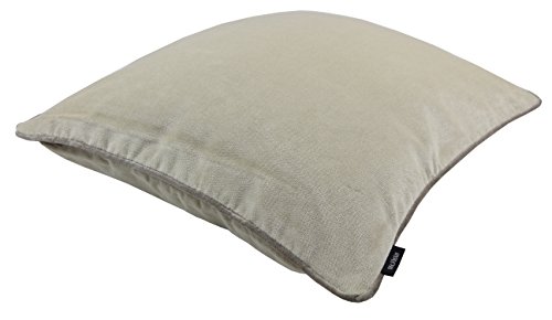 McAlister Textiles Klasyczna matowa aksamitna dekoracyjna poduszka kwadratowa poszewka na poduszkę | luksusowa prosta pluszowa super miękkie szampańskie złoto | 43 cm 17 cali - obrazek 9