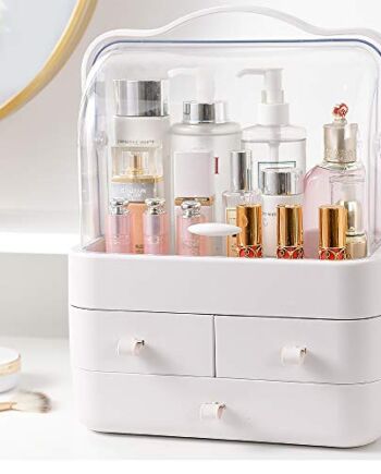 RMAN® organizer na kosmetyki do makijażu, z szufladami, pyłoszczelny,