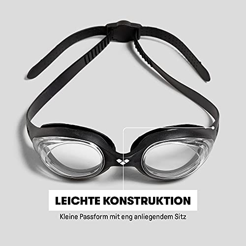 Arena Spider Okulary do Nurkowania, Niebieski/Przezroczysty, Uniwersal - obrazek 2