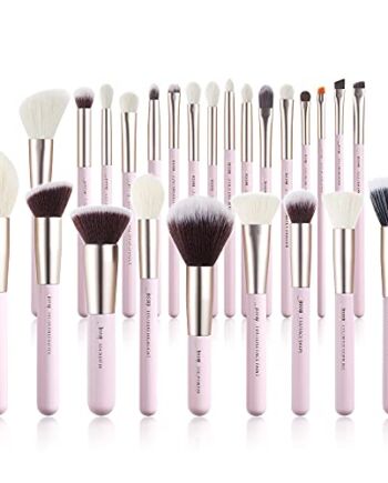 Jessup 25 profesjonalnych pędzli do makijażu, do podkładu, cieni do po
